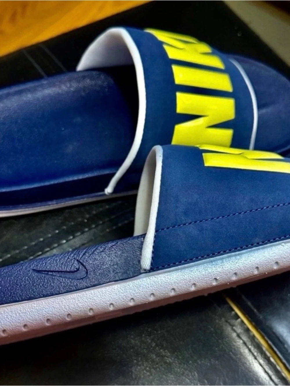 Nike bold yellow